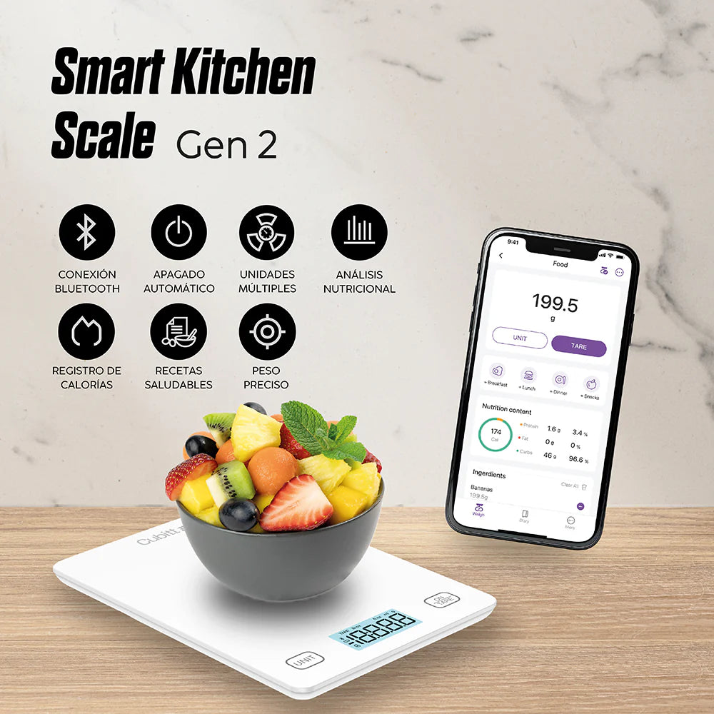 Báscula de Cocina Inteligente - Cubitt Costa Rica 